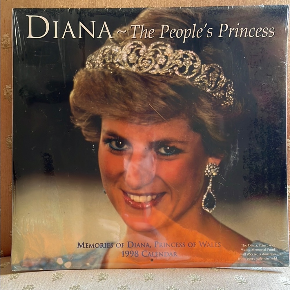 Memories of Diana 1998 new unopened calendar